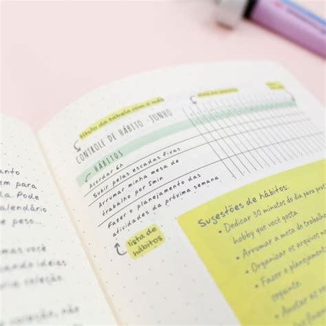 Planner A Craft Como Fazer Um Diário Em Tópicos A Craft