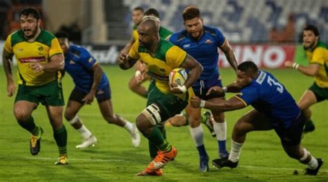 Rugby Tem Jogo Da Sele O Em Torneio No Paraguai Jogando Juntos