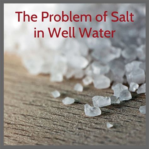 How Do I Remove Sodium And Chloride Salt From My Well Water — Skillings And Sons Llc Nh New