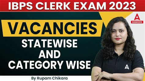 Ibps Clerk Notification Ibps Clerk State And Category Wise