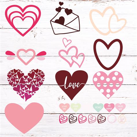 Heart Svg Bundle 11 Heart Svg Hand Drawn Heart Svg Open Heart Svg