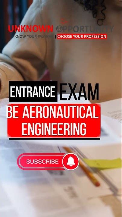 Aeronautical Engineering Entrance Exam List Aeronautics Aerospace Aeroplane