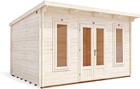 Dunster House Log Cabin Garden Office X Metres Man Cave Terminator