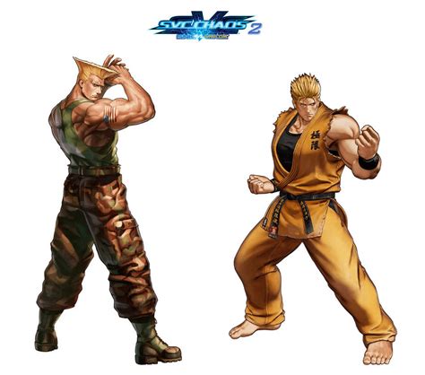 Guile And Ryo By Blackwolfmarlon On Deviantart