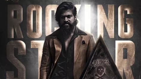 Yash Starrer Kgf Chapter 2 Makers Release New Poster Of Upcoming Film To Wish Rocky On His