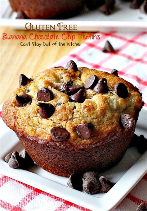 Gluten Free Banana Chocolate Chip Muffins Can T Stay Out Of The Kitchen