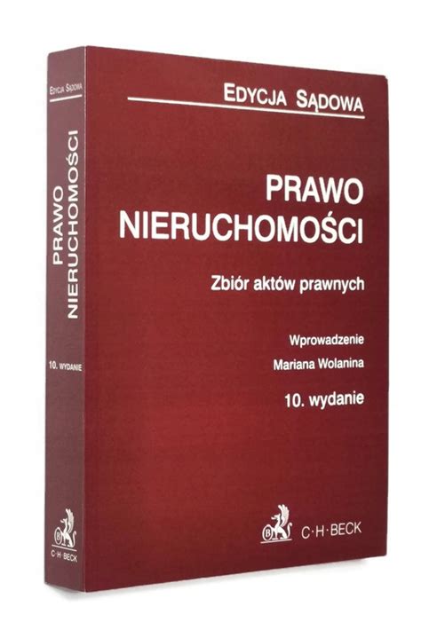 Prawo Nieruchomości Zbiór Aktów Niska cena na Allegro pl