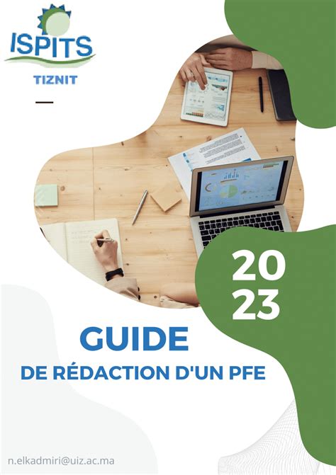 Pdf Guide De Rédaction Dun Pfe Ispits Tiznit Première Edition