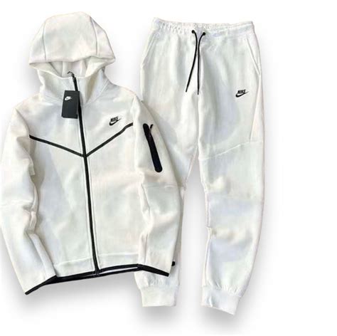 Nike Tech Fleece Set WHITE - IR Fashion