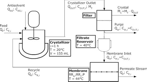 General Setup Basis For Crystallization Experiments And Kinetic