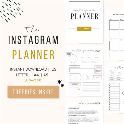 Instagram Post Planner Template