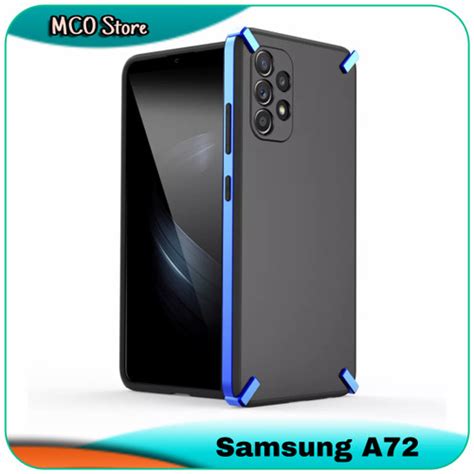 Jual Casing Samsung Galaxy A72 A 72 Luxury Plating Pc Case Hard Cover Hitam Jakarta Pusat