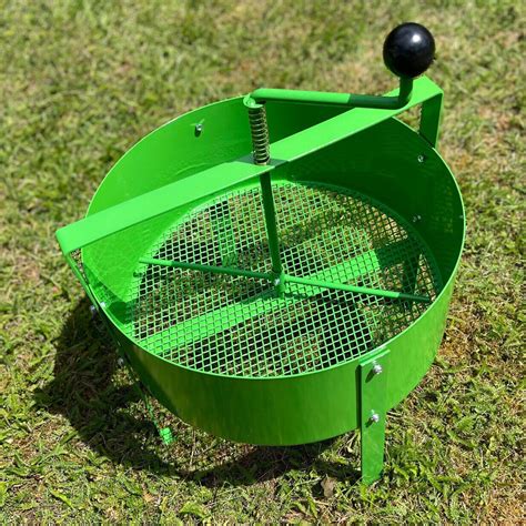 Rotary Soil Sifter Compost Sieve Large Earth Riddle Screener EBay