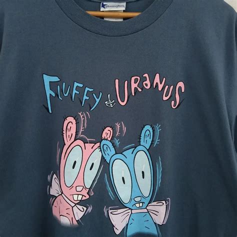 Vintage Fluffy and Uranus from Duckman Cartoon, Men's Fashion, Tops ...