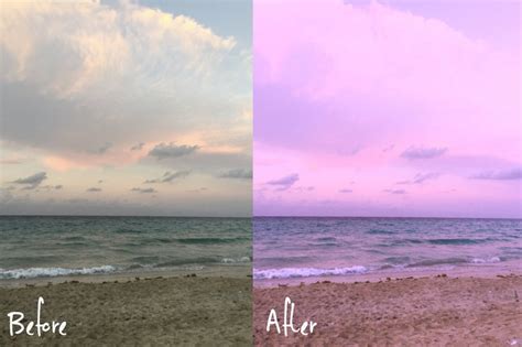 8 Mobile Lightroom Presets Purple Sunsets Presets Blogger Etsy Lightroom Presets