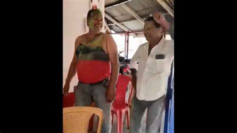 Watch Drunk Jharkhand Cops Dance Inside Police Station On Holi Suspended After Video Goes