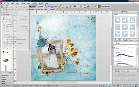 Serif Digital Scrapbook Artist 2 Overview Youtube