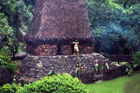 Fiji largest pre-christian temple. Step inside the looming 5 story high ...