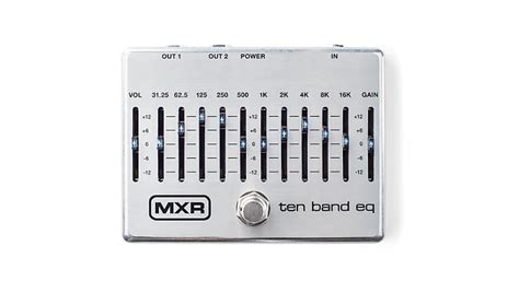 Mxr M S Band Eq Guitar Effects Pedal Reverb