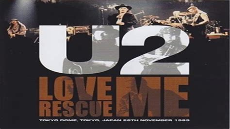 U2 Love Rescue Me 1988 Youtube