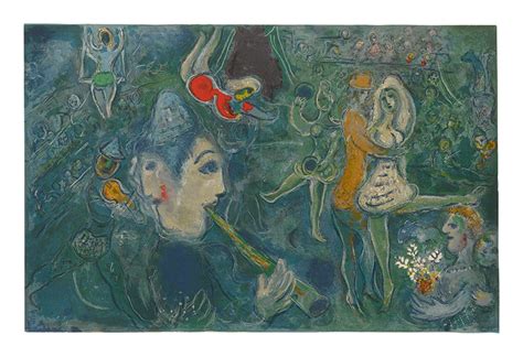 Marc Chagall Le Cirque The Circus From Cirque 1967 M517