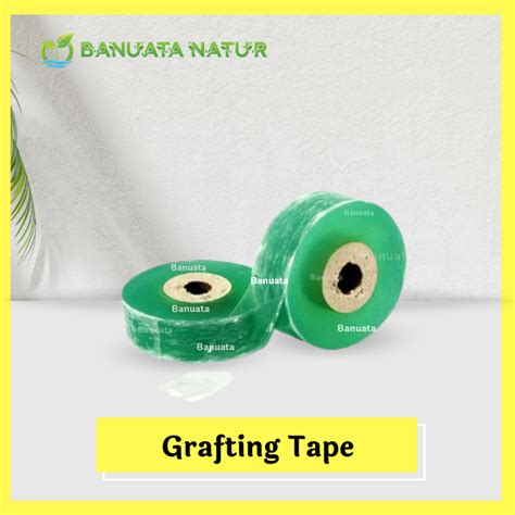 Jual Grafting Tape Plastik Okulasi Sambung Pucuk Enten Cm