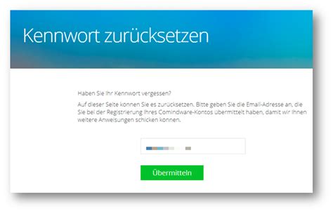 Vergessenes Kennwort Auf Der Comindware Website Abrufen Kb Cmwlab