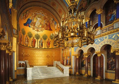 postcard - Neuschwanstein, Throne Room | Neuschwanstein is t… | Flickr