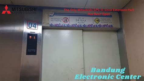 Mitsubishi GPS III Traction Service Elevators At Bandung Electronic