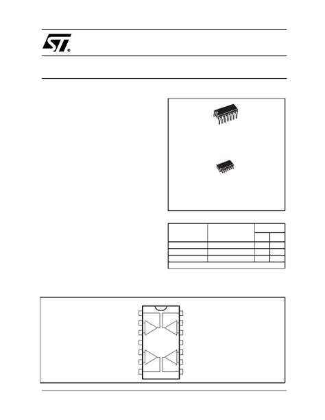 TL064 Datasheet 1 10 Pages STMICROELECTRONICS LOW POWER J FET QUAD