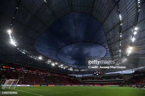 Bayarena Stadium Leverkusen Photos and Premium High Res Pictures ...