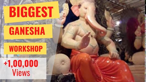 Vijay Khatu Sir S BIGGEST GANPATI IDOL WORKSHOP YouTube