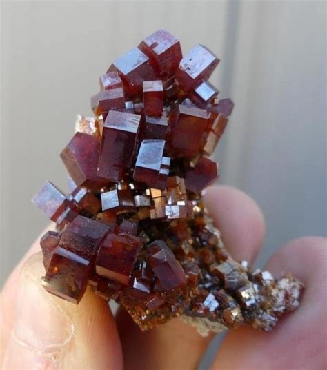 Beautiful Piece Of Vanadinite Crystals On Matrix 542 Cm Catawiki