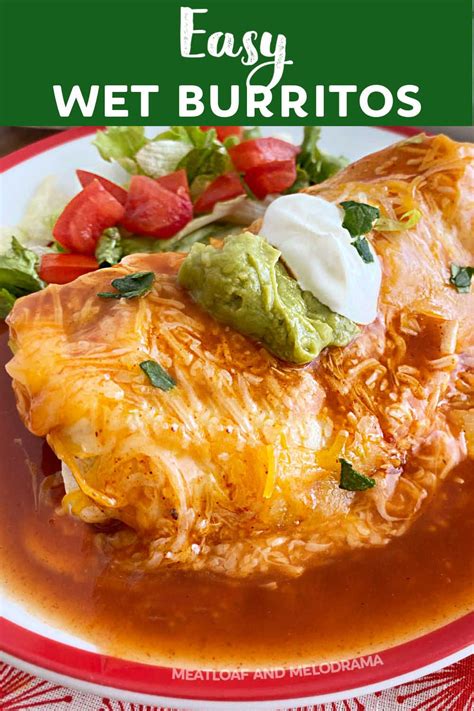 Shredded Beef Wet Burritos Sweet Ordeal Easy Dinner Artofit