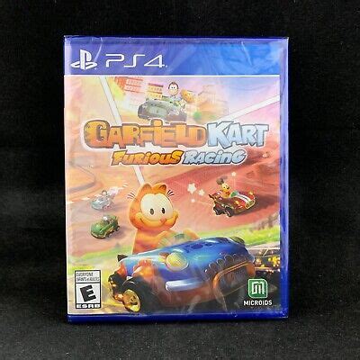 Garfield Kart Furious Racing Ps Playstation Brand New