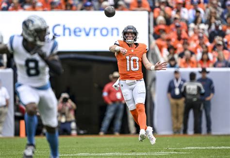 Broncos Qb Bo Nix Named Nfl Offensive Rookie Of The Month