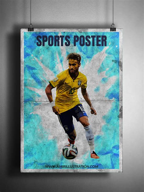 Free Download Sports Poster Template :: Behance