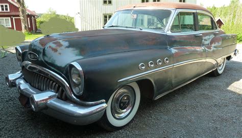 -53 Buick Roadmaster 1 | Old Cars Älekärr AB