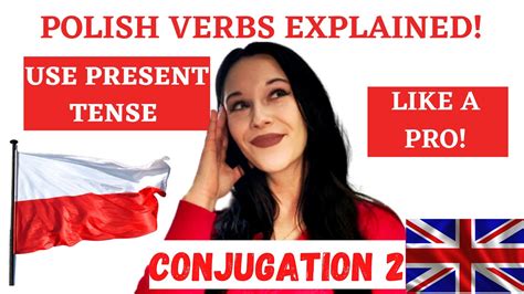 POLISH VERBS Present Tense Conjugations 2 GROUP 1 Part 1 YouTube