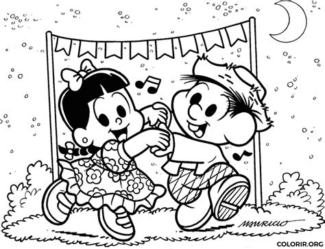 Atividades De Festa Junina Com Imagens Para Colorir - 10