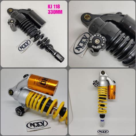 Jual Shock Breaker Ohlns Mm Tabung Atas Stel Honda Yamaha Universal