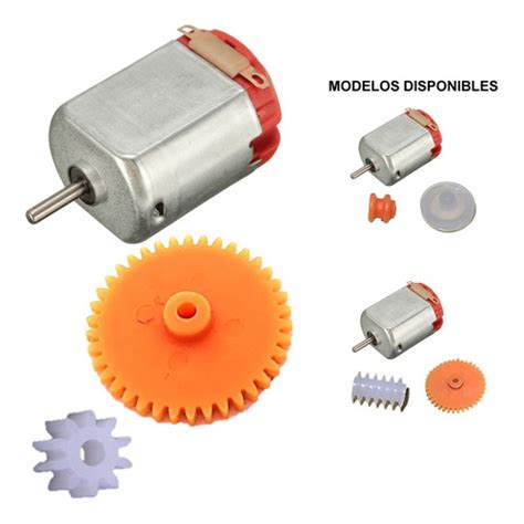 Motor Dc 3v 6v Proyecto Escolar Engrane Polea Sinfin Piñon MercadoLibre