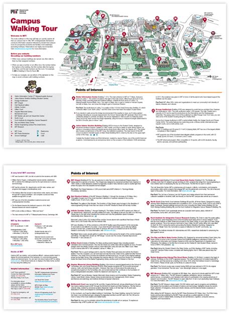 MIT Campus Walking Tour Map on MassArt Portfolios