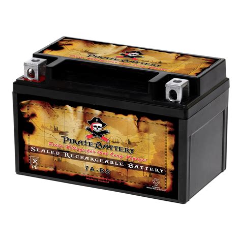 Pirate Battery Ytx A Bs A Bs Volts Ah Cca Sealed Agm Power