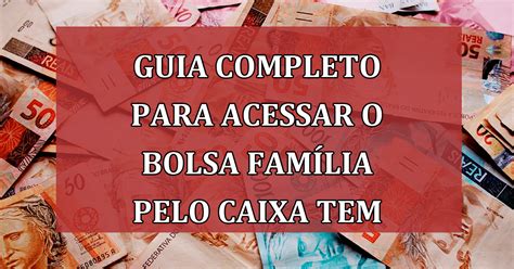 Guia Completo Para Acessar O Bolsa Família E Seguro Desemprego Pelo