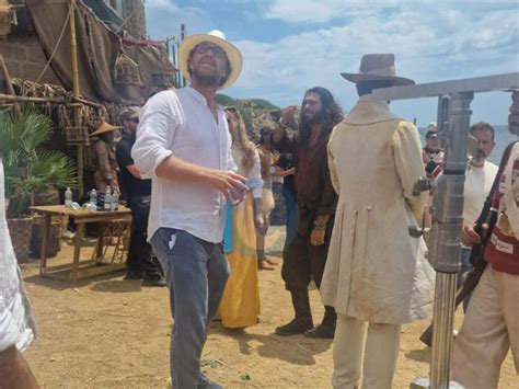 Sandokan A Le Castella Le Foto Dal Set Con Can Yaman Il Crotonese