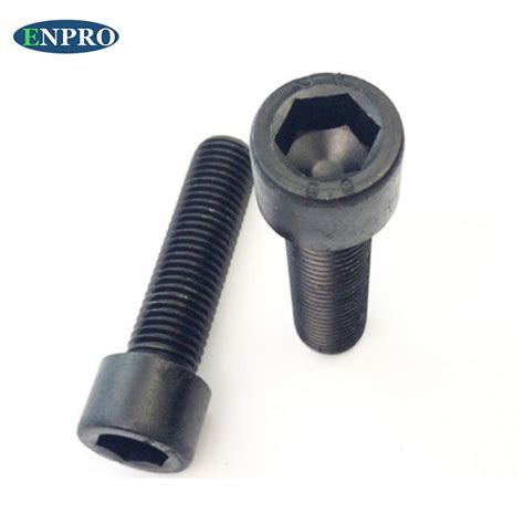 Din Black Oxid Hardware Fastener Metal Steel Black Zinc Knurled