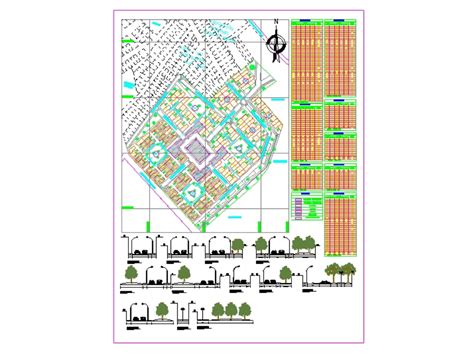 Plano De Urbanización En Autocad Descargar Cad Gratis 29 Mb Bibliocad