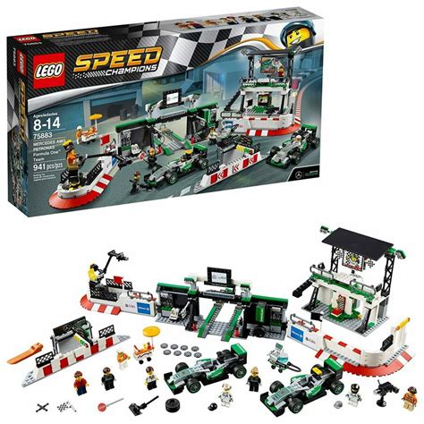 LEGO Speed Champions - Mercedes AMG Petronas Formula One Team [75883 - 941 pcs] - Walmart.com ...