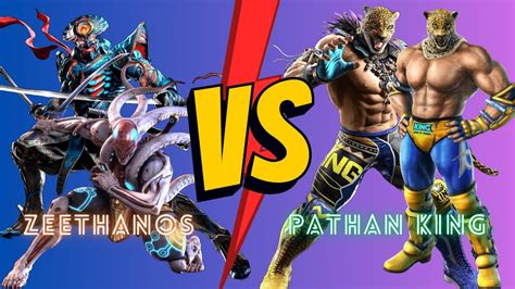 Tekken Zeethanos Yoshimitsu Vs Pathaan King King Rank Match